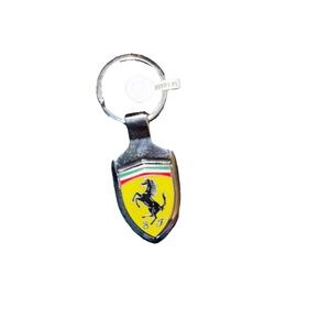 FERRARI CHROME KEYCHAIN